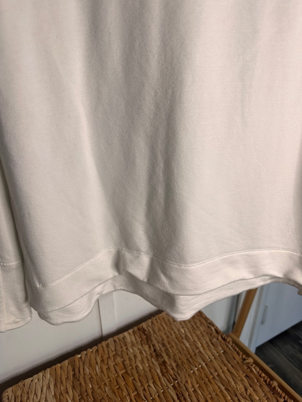Athleta Cream Crewneck Sweatshirt - Picture 3 of 13